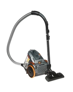 Пылесос Midea VCS43A15 2.2 кВт, 3 л, 5 м, серебристый/оранжевый (VCS43A15)