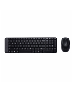 Клавиатура + мышь Wireless Combo MK220 Black USB, беспроводная, USB, черный (920-003161) Logitech