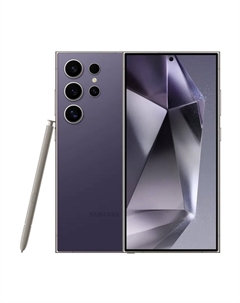 Смартфон Samsung Galaxy S24 Ultra, 12 ГБ/512 ГБ, (2 nano-SIM+eSIM), фиолетовый титан