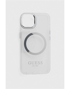 Чехол для iPhone 14 6.1 Guess, серебро