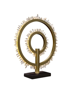 Настольная лампа Quartz Halo MT20020154-2A satin gold Delight collection