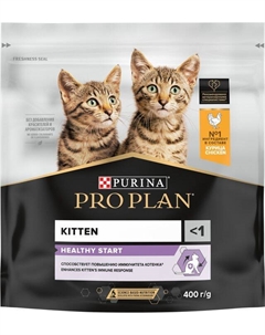 Сухой корм ® Healthy Start для котят, с высоким содержанием курицы (3 кг) Purina pro plan
