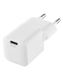 Зарядное устройство uBear Wall charger Pulse USB Type-C, белый (WC09WHPD20-C) Ubear