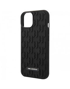 Чехол Karl Lagerfeld 3D Monogram для iPhone 14 Plus, чёрный Karl lagerfeld