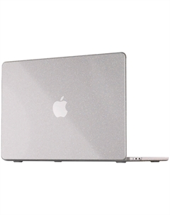 Защитный чехол VLP Plastic Case для MacBook Air 13 M2 2022, с блёстками Vlp