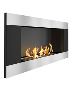 Камин Elliot 900 Horizontal, серебристый Zefire