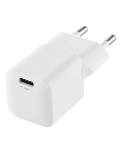 Зарядное устройство uBear Wall charger Pulse Pro USB Type-C, белый (WC11WHPD30-C) Ubear