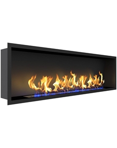 Камин Flagman 1600, чёрный Zefire