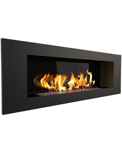 Камин Elliot 1200, чёрный со стемалитом Zefire