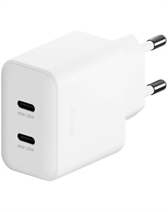 Зарядное устройство uBear Wall charger Motion, белый (WC17WH45-2C) Ubear