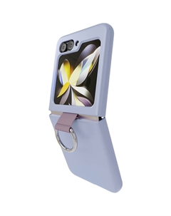 Чехол VLP Flex Case для Samsung Galaxy Z Flip 5 лавандовый Vlp