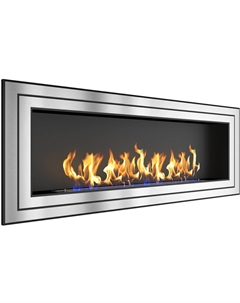 Камин Sirius 1800, серебристый Zefire