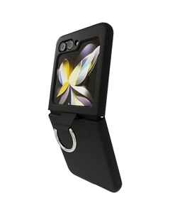 Чехол VLP Flex Case для Samsung Galaxy Z Flip 5 чёрный Vlp