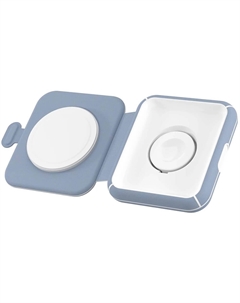 Беспроводное зарядное устройство Lyambda Premium MagSafe 2 в 1 LMS201_BL