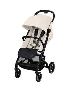 Детская коляска Beezy Canvas White с дождевиком и бампером Cybex