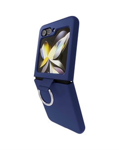 Чехол VLP Flex Case для Samsung Galaxy Z Flip 5 синий Vlp