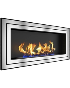 Камин Sirius 1500, серебристый Zefire