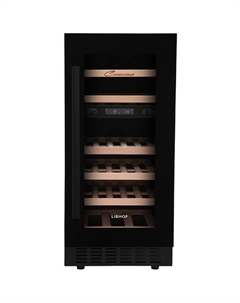 Встраиваемый винный шкаф CXD-28 Black Libhof