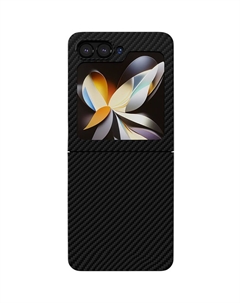Чехол VLP Kevlar Case для Samsung Galaxy Z Flip 5 чёрный Vlp