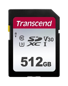 Карта памяти Transcend SDC300S SDXC 512GB (TS512GSDC300S)