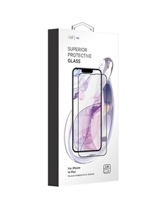 Защитное стекло VLP Superior Protective Glass для Apple iPhone 14 Plus, чёрная рамка Vlp