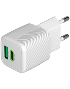 Зарядное устройство Red Line pro NQC-6 (USB-A/Type-C) белый Red line