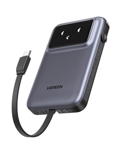 Внешний аккумулятор Ugreen PB511 UNO 10000 мАч серый