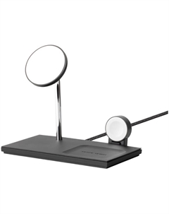 Беспроводное зарядное устройство Native Union Snap Magnetic 3-in-1 (SNAP-3IN1-BLK-EU) Native union