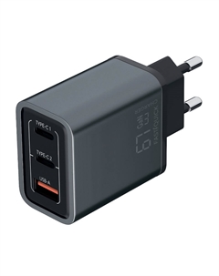 Зарядное устройство Red Line XC-7 2хUSB-C серый Red line