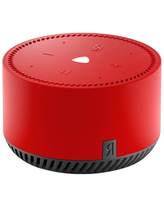 Умная колонка Яндекс Станция Лайт с Алисой на Alice AI красный чили