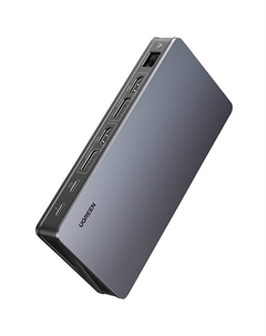 USB-разветвитель Ugreen Revodok Pro 9-in-1 CM615 серый