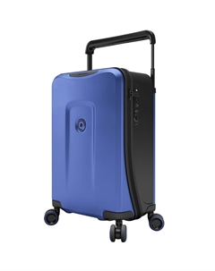 Чемодан Runner синий Plevo