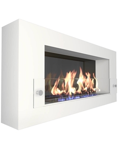 Камин Orion 900, белый со стемалитом и стеклом Zefire