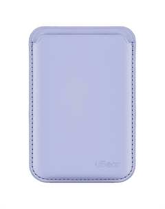 Картхолдер uBear Shell Case для Apple iPhone с MagSafe, лаванда Ubear