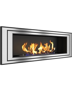 Камин Sirius 1200, серебристый Zefire