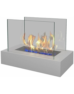 Камин Galea, белый Zefire