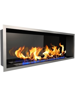 Камин Flagman 1300, шлифованный со стемалитом Zefire