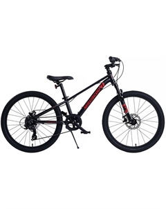 Велосипед 7BIKE 24 M300 чёрный Maxiscoo