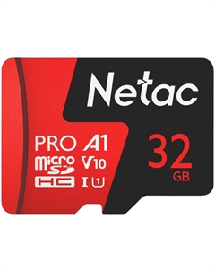 Карта памяти Netac Extreme Pro P500 32 ГБ (NT02P500PRO-032G-R)
