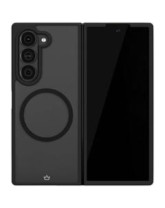 Чехол VLP Moon Case с MagSafe для Samsung Galaxy Z Fold 6 чёрный Vlp