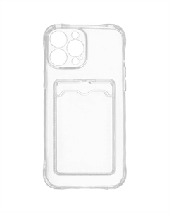 Чехол Red Line iPhone 14 Pro Max с картхолдером, прозрачный Red line