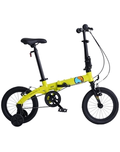 Велосипед S007 жёлтый Maxiscoo