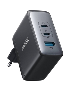 Зарядное устройство Anker PowerPort III GaN II 3-Port A2145G11, чёрный