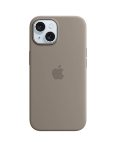 Чехол Apple для iPhone 15 Silicone Case MagSafe бежевый