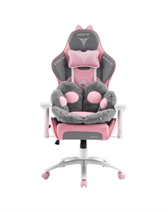 Компьютерное кресло ZONE 51 Kitty Meow Edition Pink/Grey Zone 51