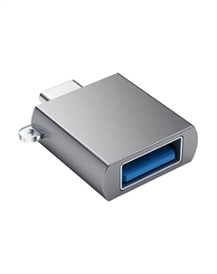 USB-разветвитель Satechi USB Type-C-USB 3.0, серый
