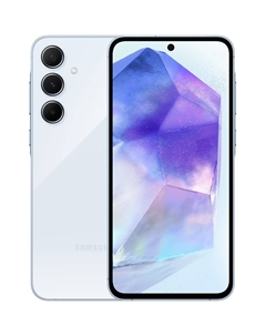 Смартфон Samsung Galaxy A55 128 ГБ голубой