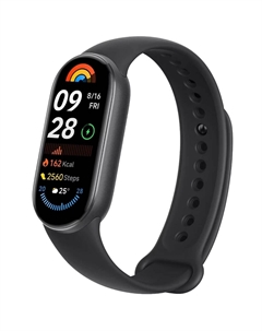 Фитнес-браслет Xiaomi Smart Band 9 чёрный (BHR8337GL)