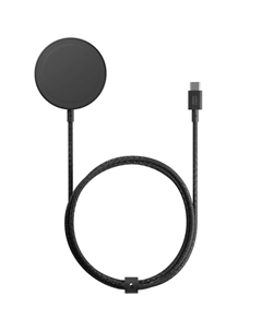 Беспроводное зарядное устройство Native Union Snap Magnetic MagSafe (SNST-QI2-BLK) Native union