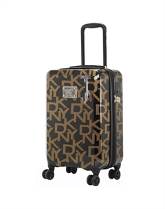 Чемодан Deco Signature S чёрный-золотой Dkny